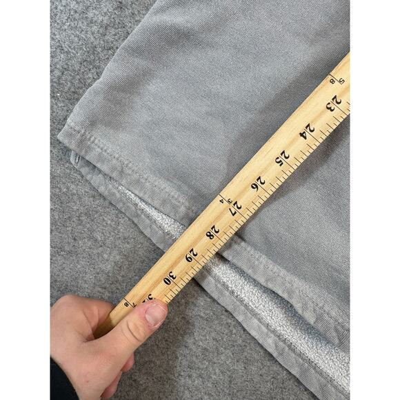 Eddie Bauer Sweatshirt Mens Large Gray Pullover Crewneck Minimalist Sporty Y2K - Picture 3 of 5